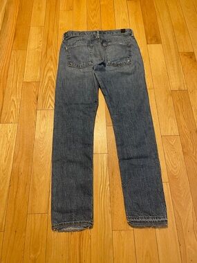 Vince Men's Straight-Leg Denim Jeans in Faded Blue